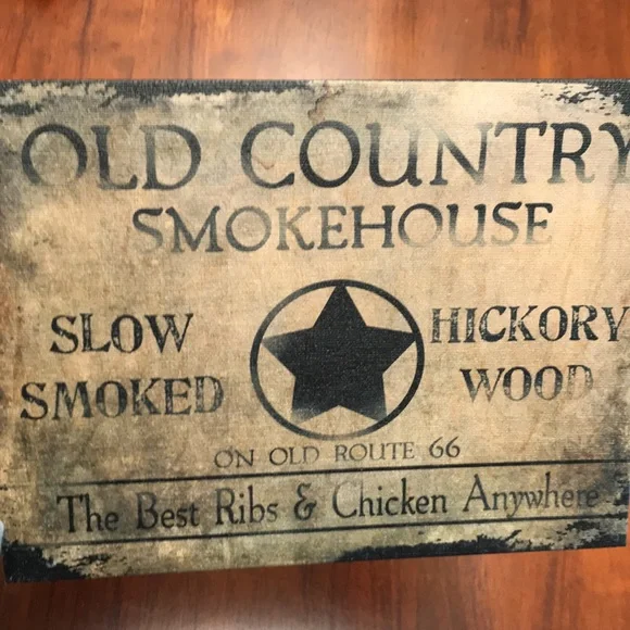 Country Farmhouse Canvas Art Prints (Set of Two) Handmade - Picture 4 of 5